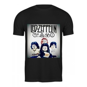 Мужская футболка с принтом Led Zeppelin - toys в Ульяновске,  |  | 