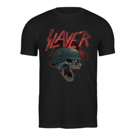 Мужская футболка с принтом Slayer в Ульяновске,  |  | 