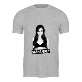 Мужская футболка с принтом Sasha Grey в Ульяновске,  |  | 