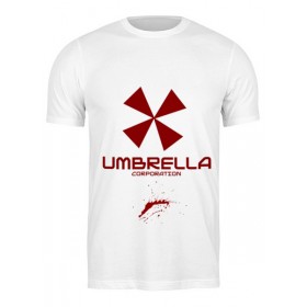 Мужская футболка с принтом Resident Evil: Umbrella Corporation в Ульяновске,  |  | 