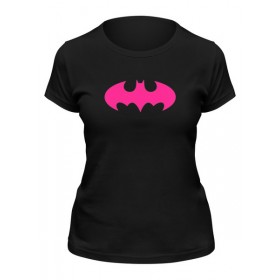 classic_woman_tee с принтом Batgirl в Ульяновске,  |  | Тематика изображения на принте: 