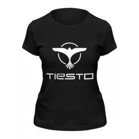 Женская футболка с принтом Tiesto (Тиесто) в Ульяновске,  |  | 