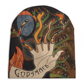 full_print_beanie с принтом Бомбер Godsmack в Ульяновске,  |  | 