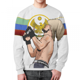 full_print_sweatshirt с принтом UFC Хабиб Нурмагомедов в Ульяновске,  |  | 