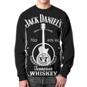 full_print_sweatshirt с принтом Jack Daniels в Ульяновске,  |  | 